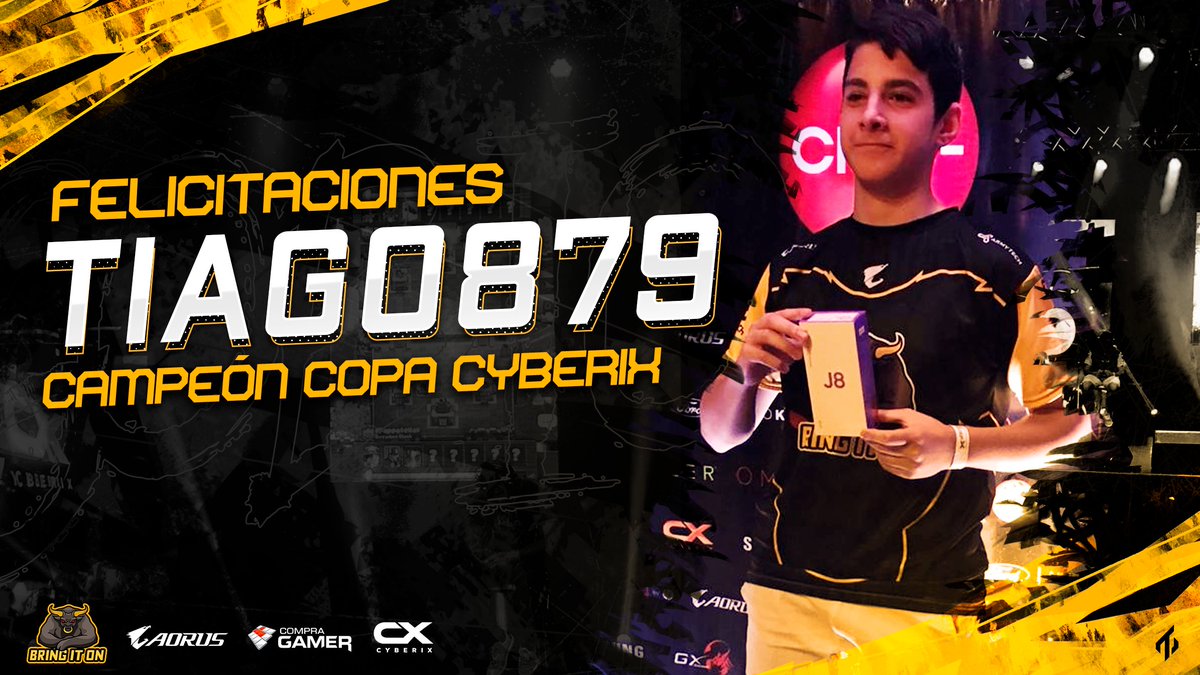 ¡@Tiago_879 se llevo la <a href="/CyberixMN/">CyberixMN</a> de #ClashRoyale👑! Muy contentos con la actuación de nuestro torito ¡Felicitaciones!