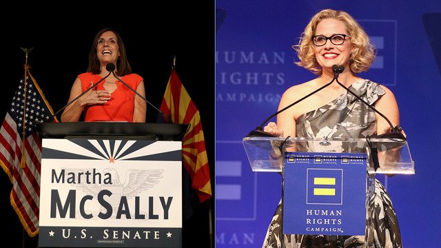 McSally, Sinema face each other in Arizona Senate debate starting at 6pm. bit.ly/2OZeJgd https://t.co/pjs2DUc0J8