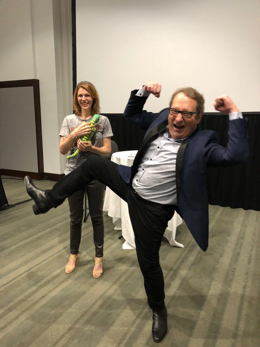 Kicking it with Kate Darling at the CoreNet Summit Boston 2018 @ @CoreNetGlobal @ <a href="/grok_/">Kate Darling</a>