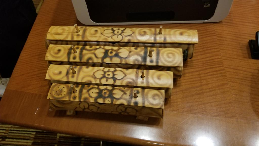 brianjmoran's tweet image. The wind chimes from Lost have been found! #OSDFCon