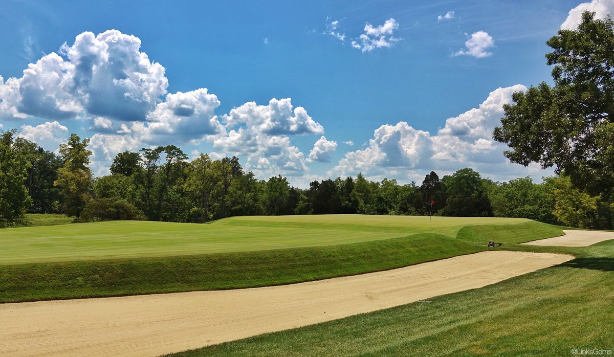 LinksGems's tweet photo. I thought we’d finished with the #BestPar3s last night, but so many people nominated Camargo Club as their choice, I feel compelled to oblige. The four Seth Raynor templates at Camargo - Eden, Biarritz, Short and Redan - are textbook-perfect renditions in every respect. https://t.co/ms8p0stNWd