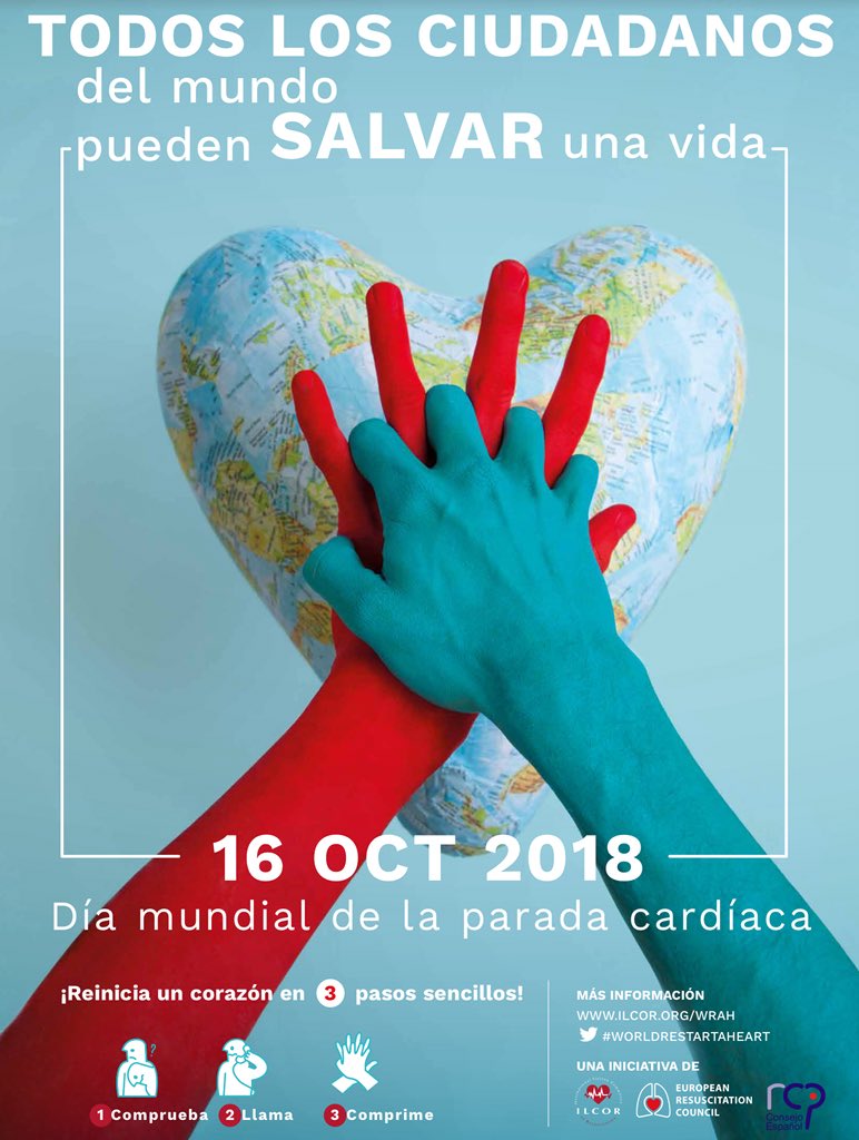 mikeldue's tweet photo. Día mundial #paradacardíaca “Todos los ciudadanos del mundo pueden salvar una vida” #RCP https://t.co/QXfQ7pzxIH