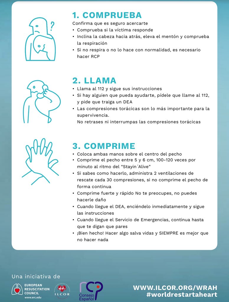 mikeldue's tweet photo. Día mundial #paradacardíaca “Todos los ciudadanos del mundo pueden salvar una vida” #RCP https://t.co/QXfQ7pzxIH
