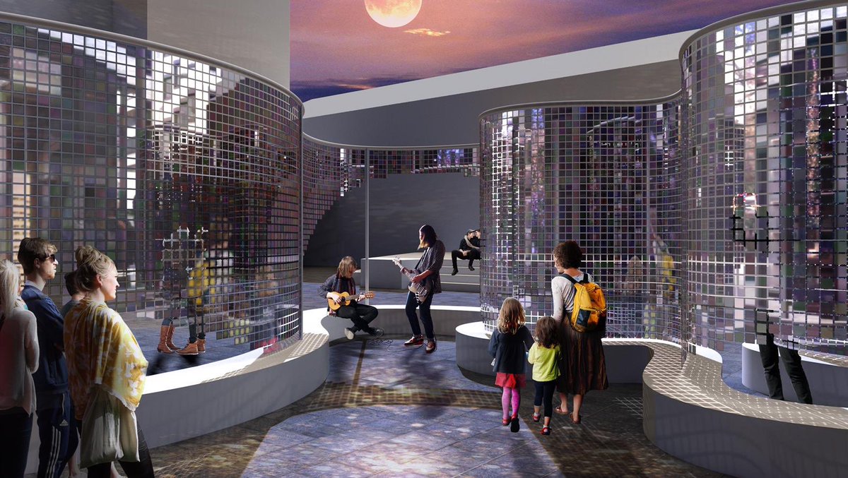 OfficeFeuerman's tweet photo. Office Feuerman’s shortlisted entry,  CURTAIN OF CURIOSITIES, for the 2019 @maasmuseum Architecture Commission. See link for a detailed description: https://t.co/m6HjBCJo2v #betterlucknexttime https://t.co/IHrxweHM2g