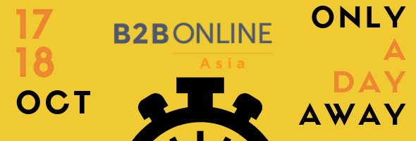 The countdown begins!! Speakers are y'all ready to rock the stage?

#B2BOnlineAsia #DigitalMarketing #DigitalTransformation #Conference
