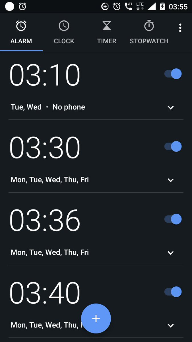 13Enobel's tweet photo. Crushing my alarm clocks
#Earlybird #Mindfirst #mindset https://t.co/udXOcOhx7c