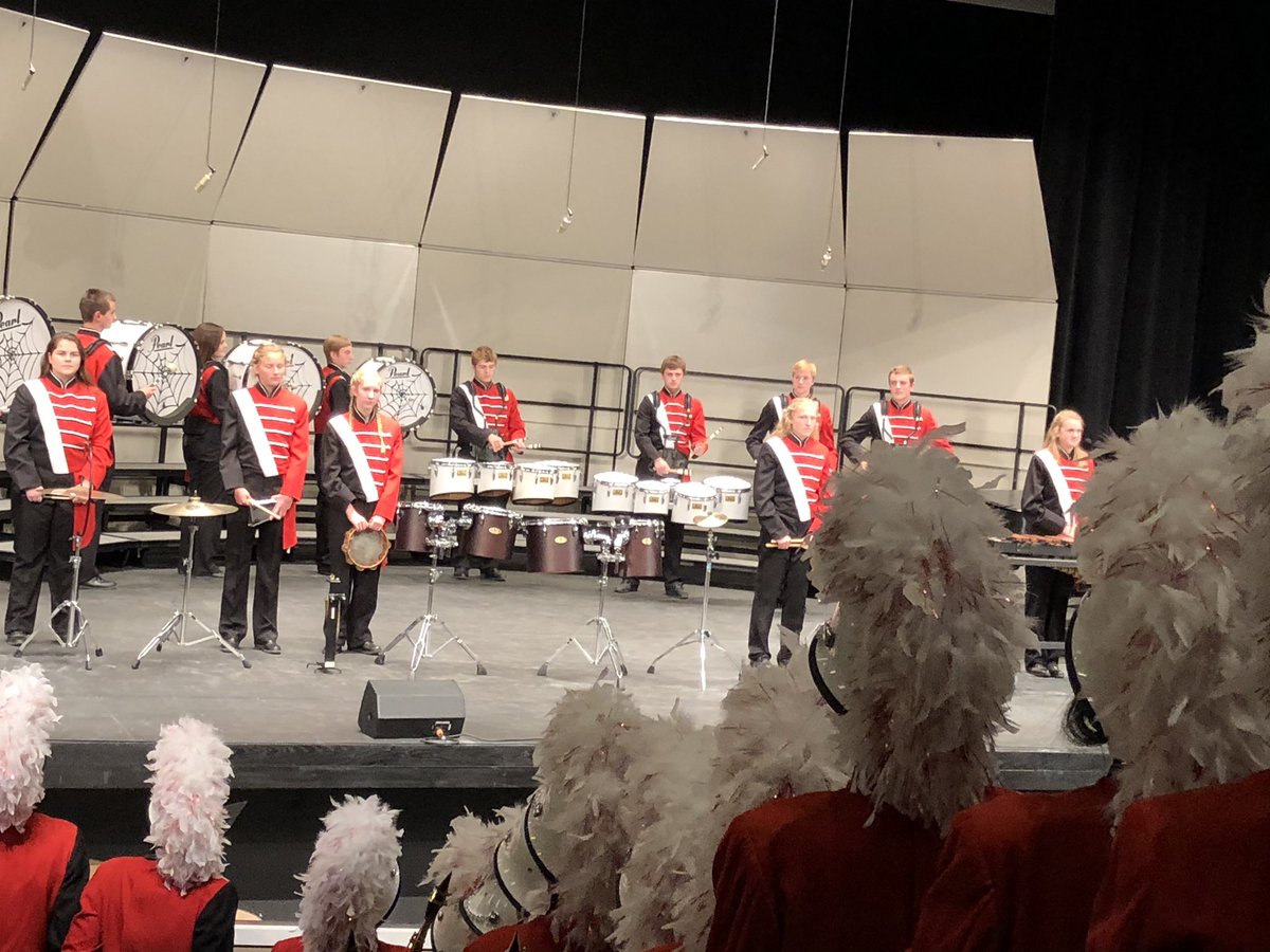 MrJenkins1's tweet photo. Nice work to all of tonight’s grand opening performers. Great to be apart of such a great community!!Thank you @BomanFineArts @ForestCityIA @fcdar @Waldorf_U @fchsmarching https://t.co/Zv5YKjOFTi