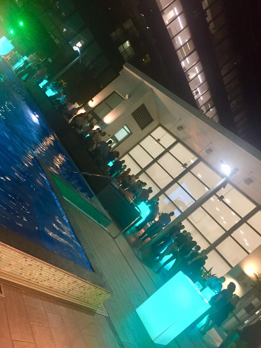 FINEOS's tweet photo. We love our customers! #FINEOSGlobalSummit18 Welcome Reception. @JWMM_Miami #insurancetechnolgy See more about us: https://t.co/IvzJMqjBlv https://t.co/6ghaFGHqBt