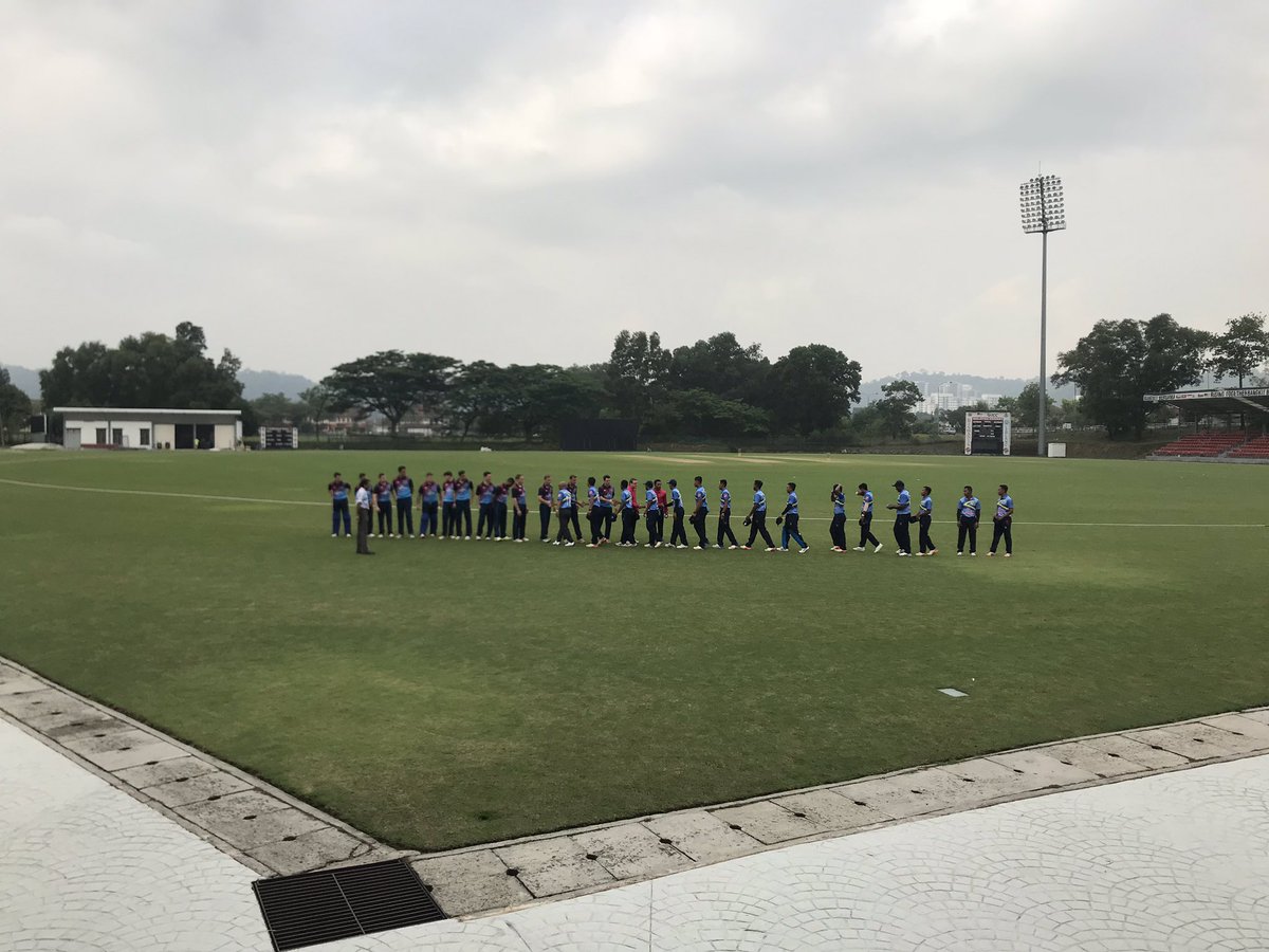 Its Grand Final day Kinrara Oval of the International Air Force Cricket Challenge 2018. <a href="/RoyalAirForce/">Royal Air Force</a> vs Royal Malaysian Air Force @airforcenextgen good luck to both teams.