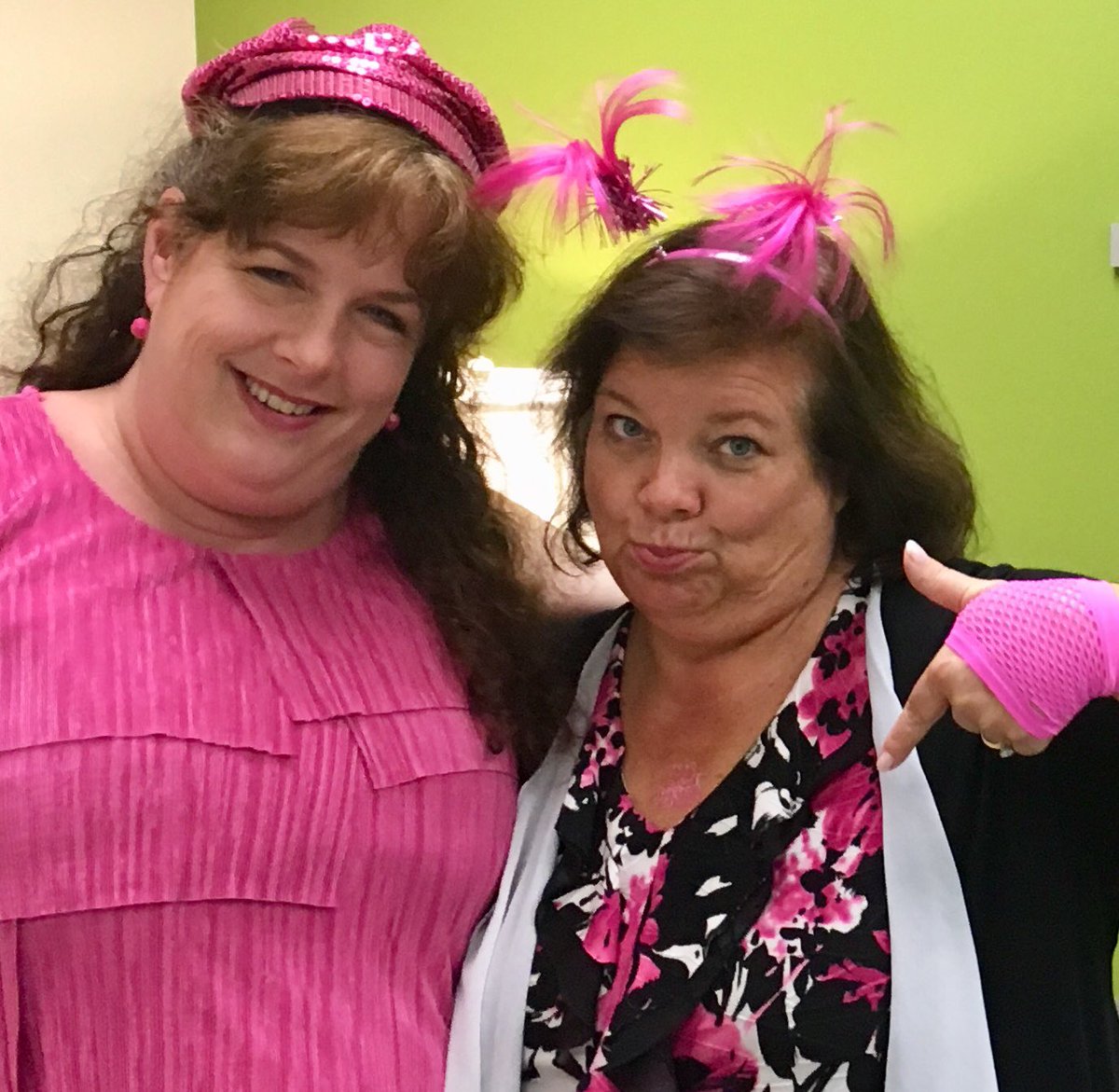 WomenTelehealth's tweet photo. WT mixing Halloween and Breast Cancer Month with pink  candy logo contest ! #funonmonday #mammogramswork  #thinkpink https://t.co/talUZ3gN1J