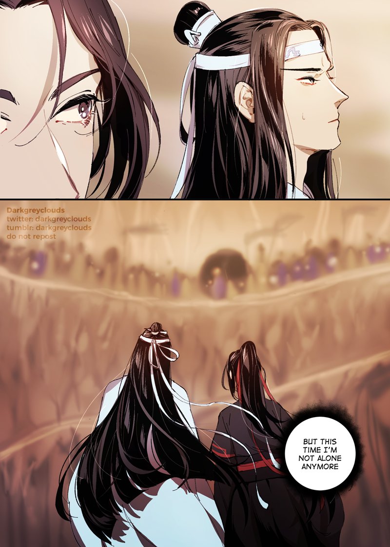 drew this comic a while back~
inspired by ch 68 I was so moved 
#魔道祖师 #MoDaoZuShi 