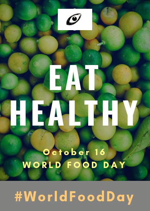 EBAINDIA's tweet photo. On this #WorldFoodDay we urge people across globe to Eat healthy and save food, food saves life https://t.co/tkWWY3BUqZ