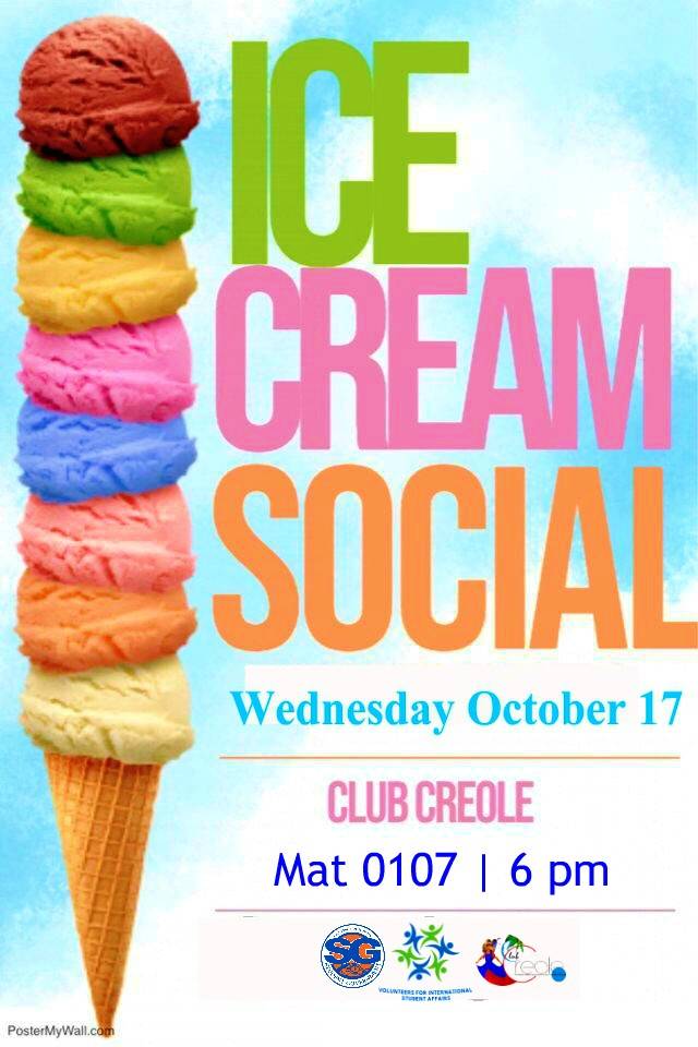 ClubCreoleUF's tweet photo. Its hot outside, take a break from studying and come chill out with Club Creole on  Wednesday October 17 at  Mat 0107 at 6 pm
#uf19 #uf20 #uf21 #uf22 #ufgators #universityofflorida https://t.co/q8YNwoNu9h