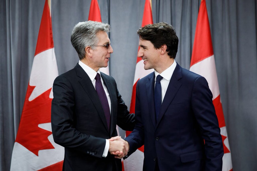 .<a href="/SAP/">SAP</a> is solving big problems - and they’re doing it in Canada. I spoke with CEO <a href="/BillRMcDermott/">Bill McDermott</a> about how we can work together &amp; keep their offices in Vancouver, Calgary, and Toronto growing.