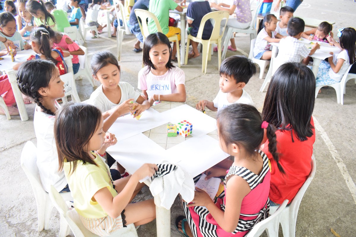 GLOBI_inclusion's tweet photo. Look! A total of 130 children with and without #disabilities participated in the #DrawDisability workshop as part of the Inclusion Caravan in Negros Occidental, Philippines. Thank you, @RJrC_Villamero for initiating this. https://t.co/xk5RNnb1iq
