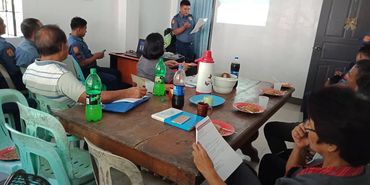 PNPPasil's tweet photo. ATM, Municipal Advisory Council Meeting at the PNP Conference Hall participated by the members of the Municipal Advisory Council (MAC).
#PATROLPLAN2030
#ProgramEnhancement
https://t.co/W0WMC07UwX https://t.co/bgUNDNzAIu
