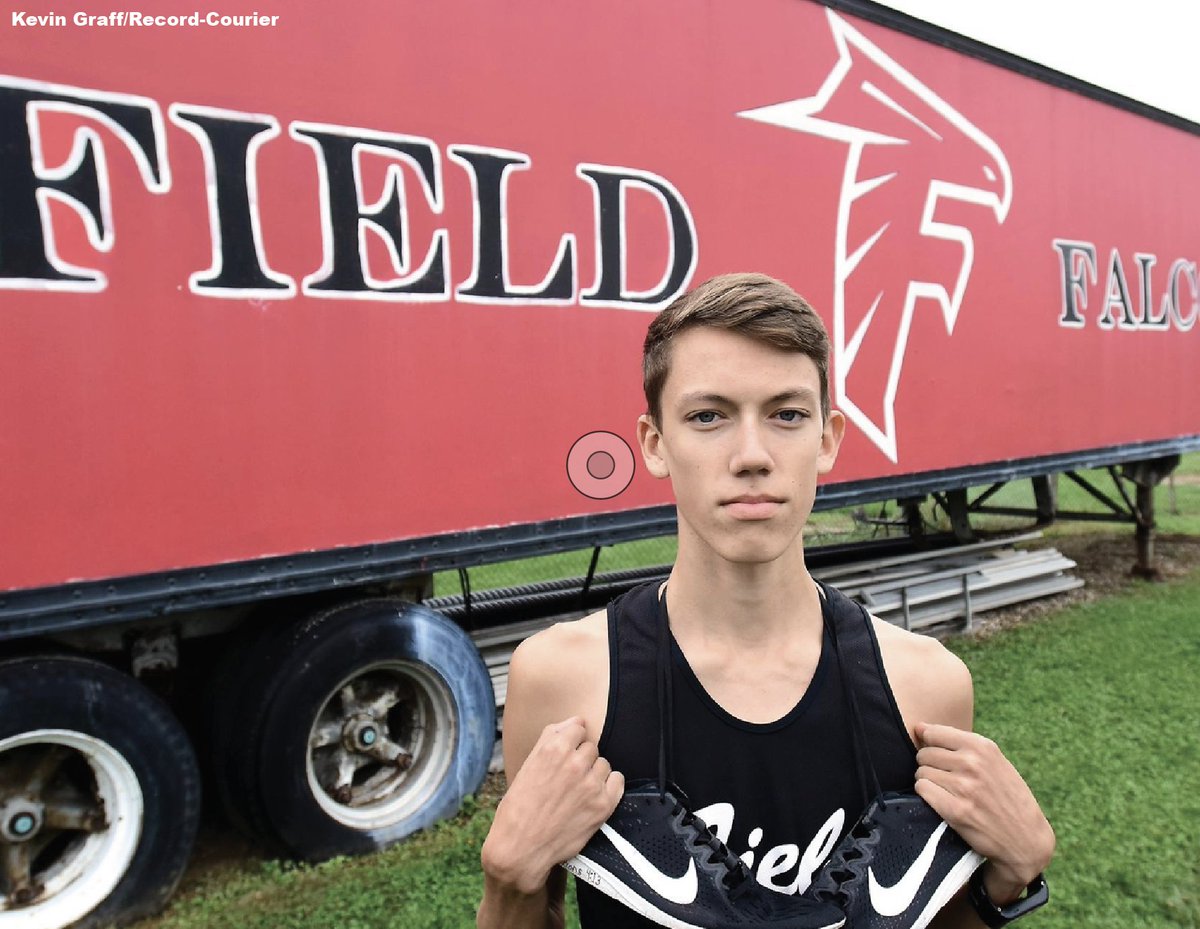 Tom_Nader's tweet photo. The Record-Courier's Athlete of the Week is Field High School boys cross country standout Cory Fetterhoff. Feature story by @JLRSports: https://t.co/R771anAjRz
@falconathletes https://t.co/Z2lwSpQ7KV