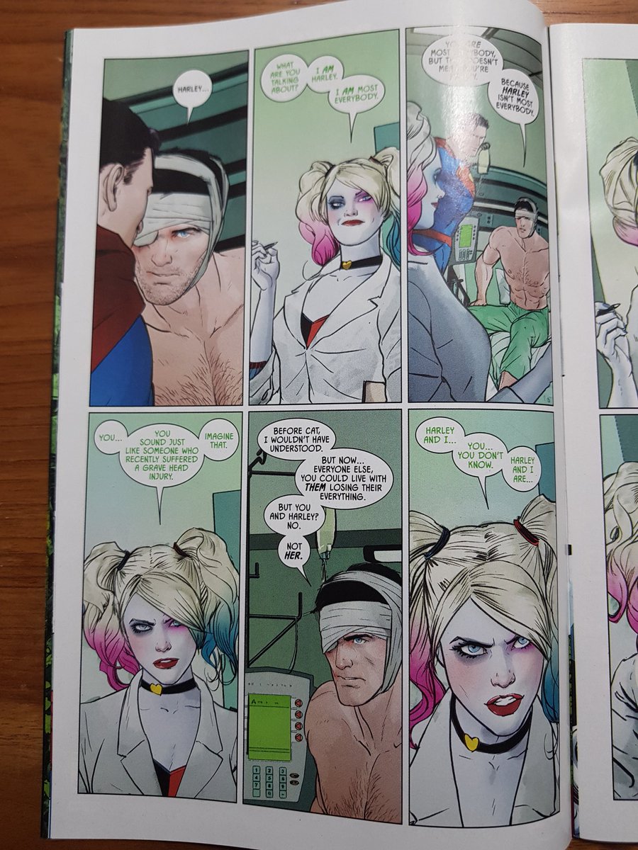 ezedkr's tweet photo. Today we should not be surprised but Ivy loves Harley... I'm catching up with the Batman series #Batman #Batman43 @TomKingTK @mikeljanin https://t.co/LV3o2LlqYU