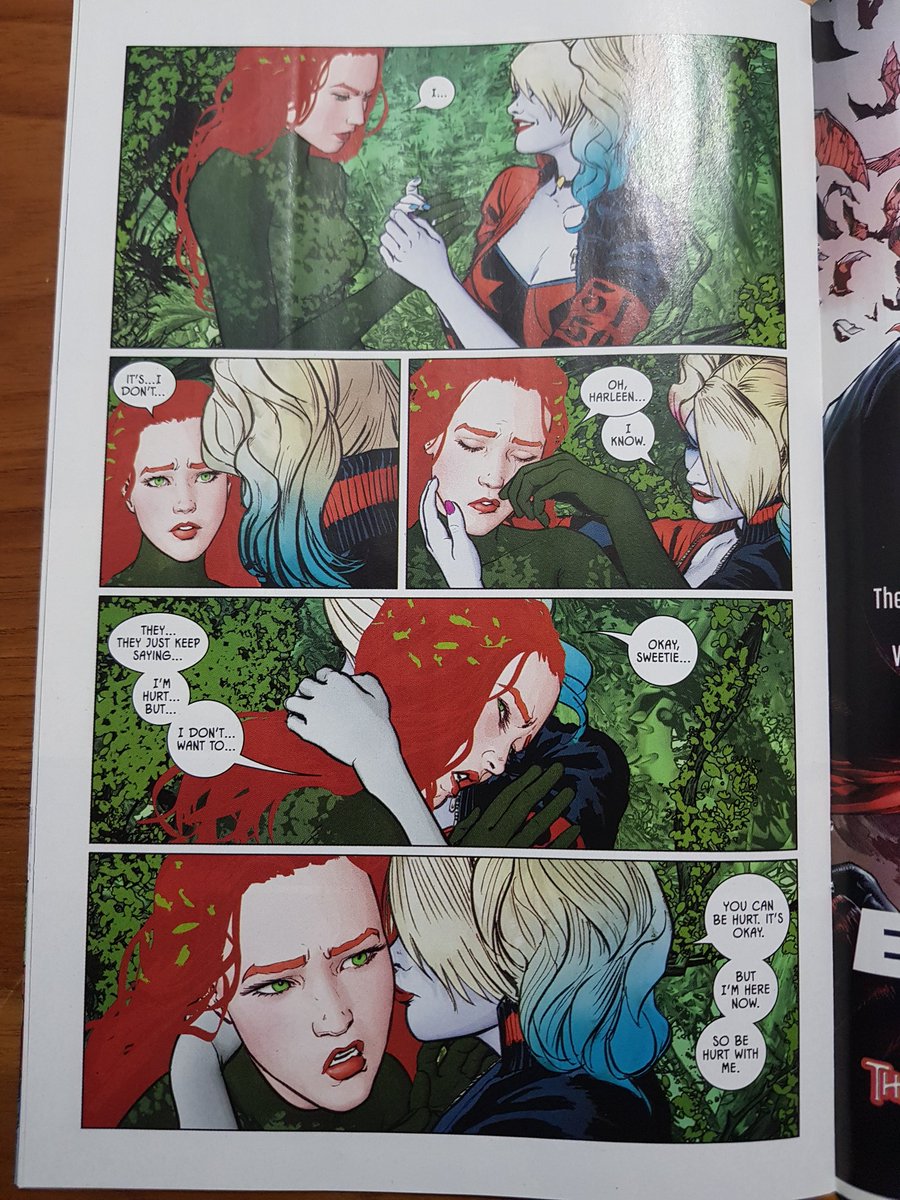 ezedkr's tweet photo. Today we should not be surprised but Ivy loves Harley... I'm catching up with the Batman series #Batman #Batman43 @TomKingTK @mikeljanin https://t.co/LV3o2LlqYU