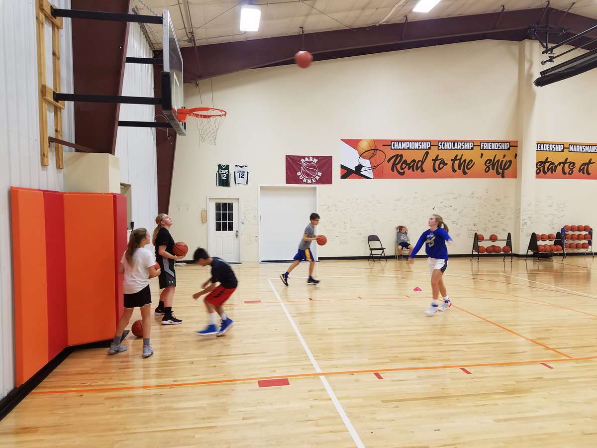 Great night of shooting workouts at the Barn!! Tons of reps!!