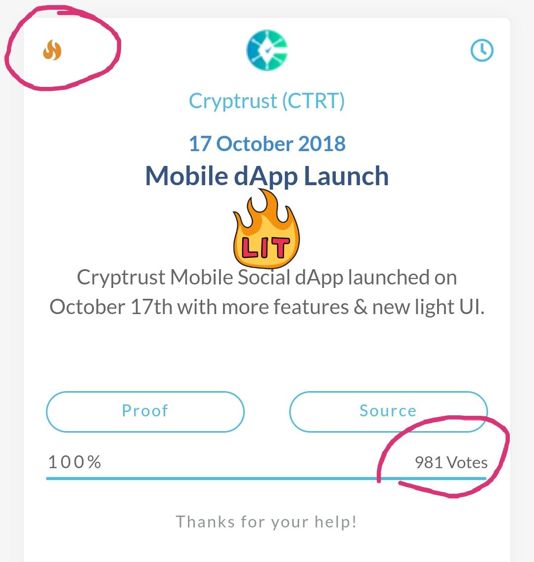 Trader_NK1's tweet image. 🔥🔥 Hottest event oct 17 #CrypTrust dApp mobile app release also expecting idax announcement same day 
$CTRT 🚀🚀🚀🚀🚀 🌒
$BTC $ETH $XRP $EOS $LTC $BCH $TRX 
#Bitcoin #crypto #Cryptocurrency