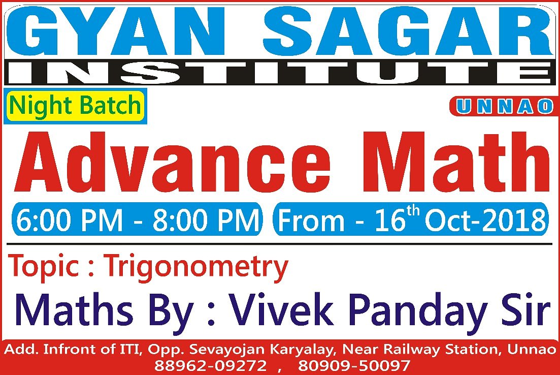 Gyansagar_8896's tweet photo. #gyansagarinstitute
#advance_math https://t.co/xUT2qxvnNQ