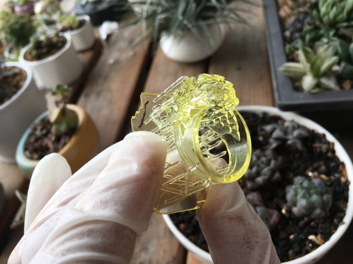 STEK03070328's tweet photo. Ring by STEK client's works
#modellingresin #resinprinter #3Dmodeling #3Dmodelling #figurines #3Dfigure #3Dgamemodel #3Dgameartist #modelmaking #miniaturemodel #3Dmodel #3Dapplication #3Dprinting #3Dprinter #3Ddesign #3DP #liquidcrystal #LCprinter https://t.co/E61uN666i3