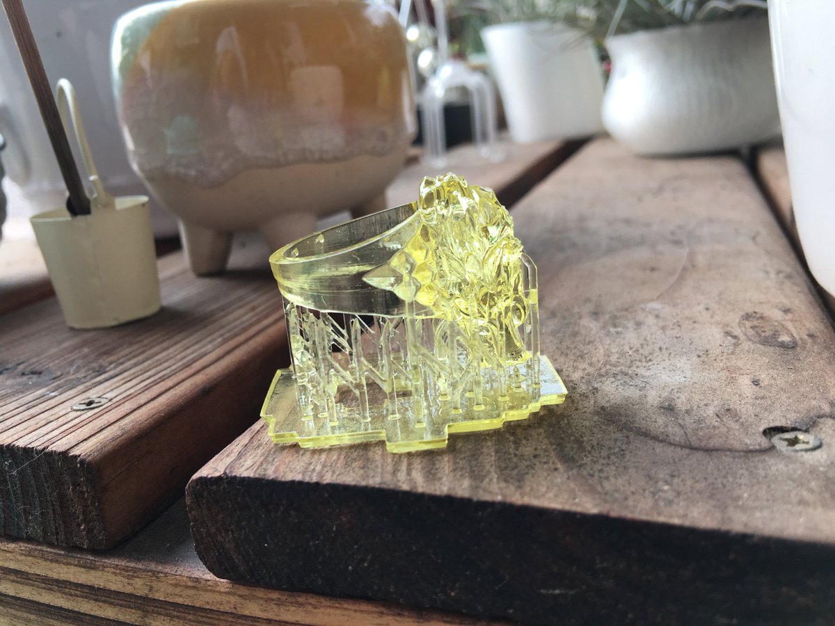 STEK03070328's tweet photo. Ring by STEK client's works
#modellingresin #resinprinter #3Dmodeling #3Dmodelling #figurines #3Dfigure #3Dgamemodel #3Dgameartist #modelmaking #miniaturemodel #3Dmodel #3Dapplication #3Dprinting #3Dprinter #3Ddesign #3DP #liquidcrystal #LCprinter https://t.co/E61uN666i3