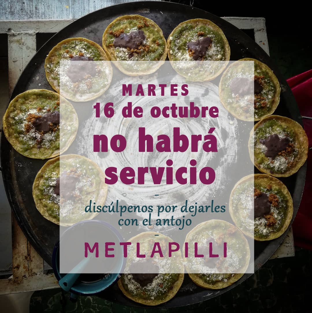 metlapilli's tweet image. El martes 16 de octubre los vamos a dejar con el antojo, pero el miércoles nos desquitamos. #Orizaba #OrizabaPuebloMágico #Veracruz