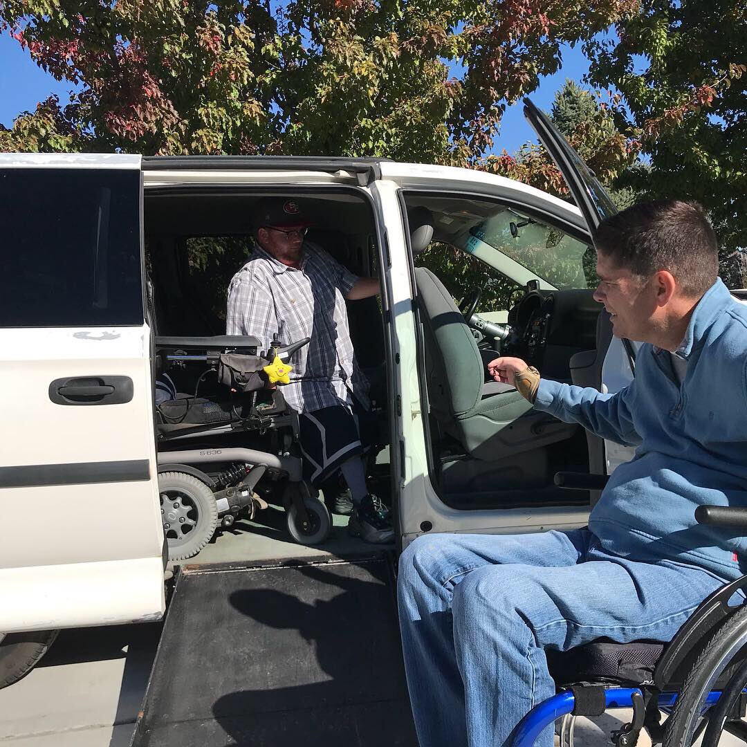 NathanDOgden's tweet photo. This is what life is all about! Chair The Hope partnered with some generous donors to get Jeremy an accessible van he can learn to drive. It’s been a dream of his throughout his life but didn’t think it would ever happen. I love moments like this!
#chairthehope #livingunfrozen https://t.co/BT2yzau5yt