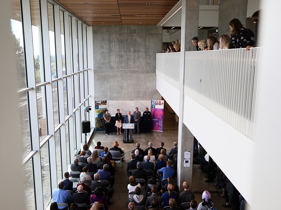 VIUniversity's tweet photo. .@VIUniversity officially opens our newest buildings to give our students the best learning environments possible. 
#VIUBuilds 
https://t.co/Y6qIROSZOp @NanaimoBulletin https://t.co/GAqJoDqJvi