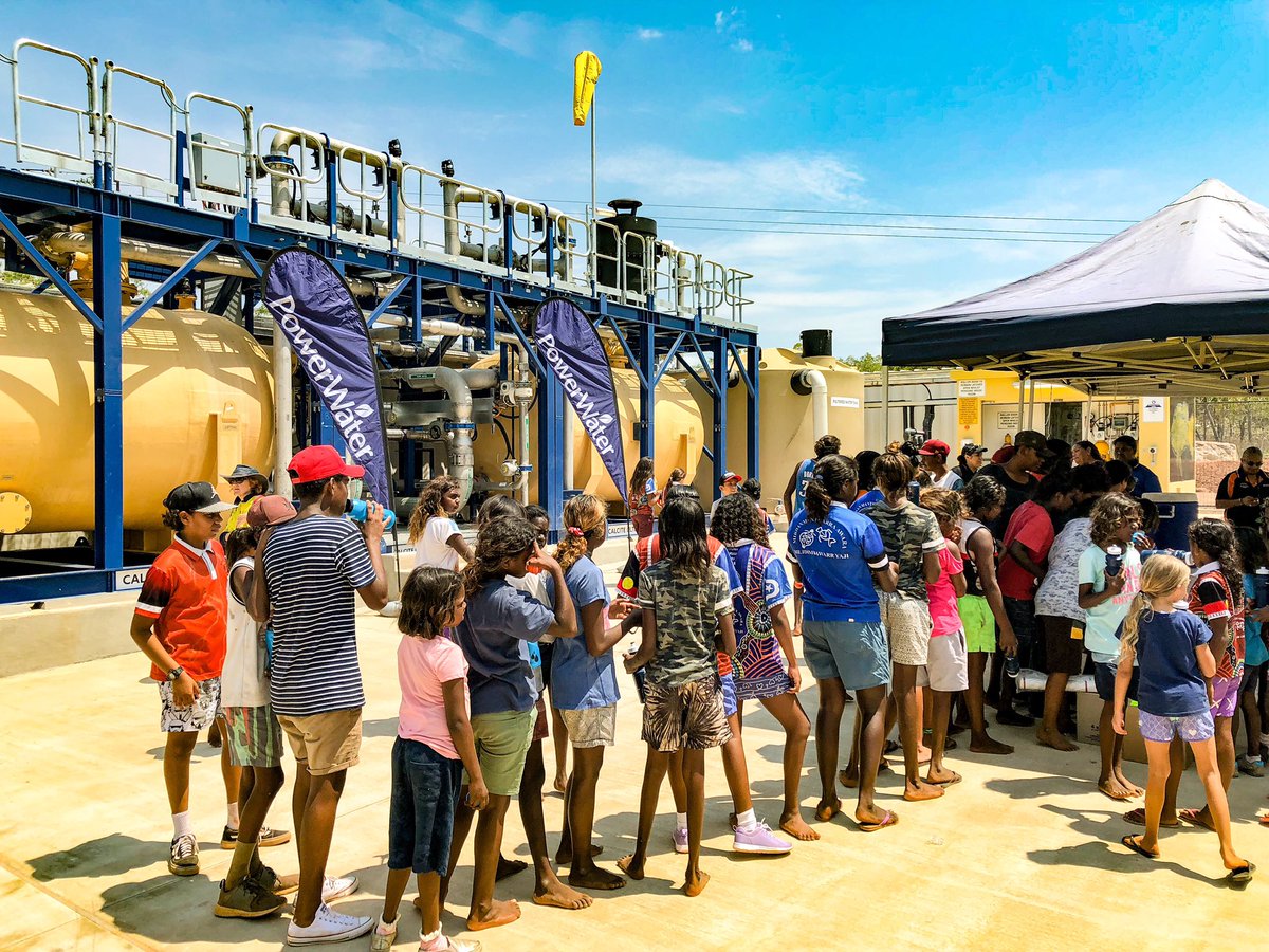 DavidLamy_'s tweet photo. Opening of the Borroloola drinking water facility designed by @suezanz for @PowerWaterCorp. Celebrating with NT communities adds a special flavor to water #SDGs https://t.co/6puvSqmZNZ