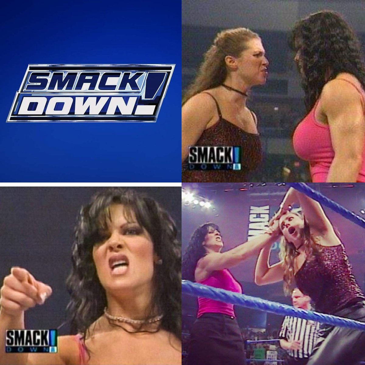 angieteamchyna's tweet photo. This segment here was my all time favorite, seeing Chyna put Stephanie McMahon in her place, loved it #ChynaSmackdownmoment #Chyna  #9thWonderofTheWorld #Legend #Icon #Trailblazer #pioneer #BrokeBarriers #Warrior #ChynaStrong #fearlessChyna 

Angie Teamchyna #ChynaLegacy https://t.co/QyZSuQH0t3
