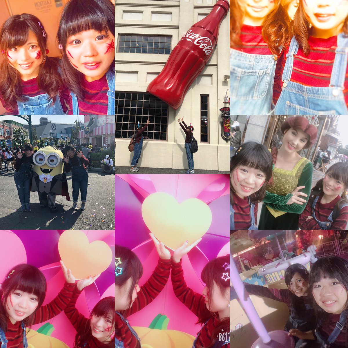 hohopoporp's tweet photo. 初の1.5日ユニバ！😆
1日目は新喜劇もみれたしユニバは乗り物とホラーほぼ制覇できてダイナソー2回も乗れたしもう十分すぎるぐらい満喫できた😊
初めてのホラーは死ぬほど叫んだけど楽しかったな（笑）全部先頭にならんかったのが救いだった（笑） https://t.co/msVnqd6JWM