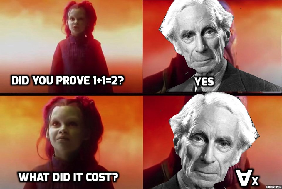 MetaEpistemic's tweet image. #InfinityWar #Logicism