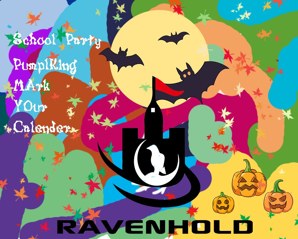 This Halloween, Ravenhold Castle will hold the party with the theme of pump-king. No entry without a costume.  Two weeks countdown. Also Wizard Quest will be launched on Kickstarter on the same date! Mark your calendar!