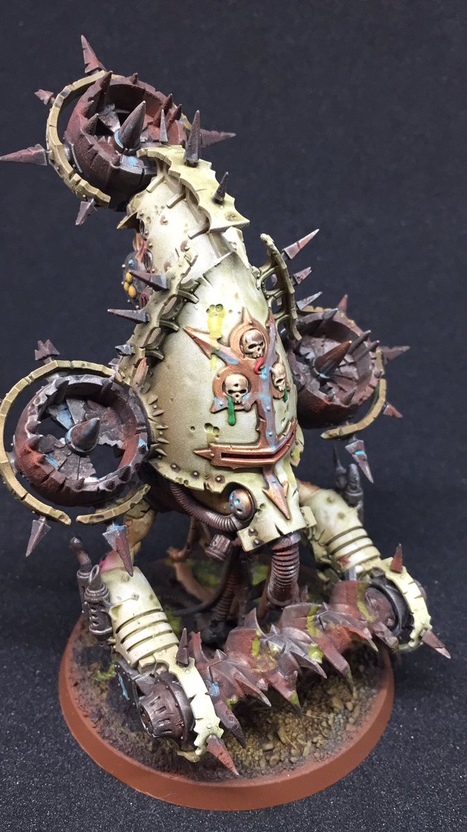 BrushAndPaint's tweet photo. #wh40k #warhammer40k #warmongers #DeathGuard #nurgle #Malathon2018 @vidpui @TheLonelyHavocs @minipaintinghq @SunDancerGE @Debbie_Forster1 
Finished My 3rd Drone. Happy with it https://t.co/tIUSXYVEBc