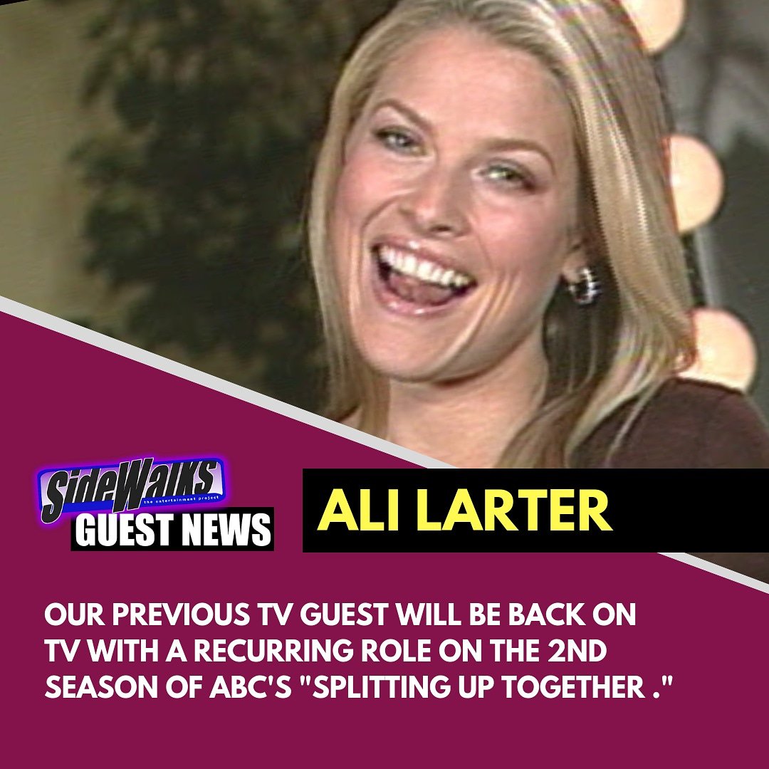 SidewalksTV's tweet photo. #AliLarter: our previous TV guest has booked a recurring role as Paige on the 2nd season of the @ABCNetwork comedy, @SplittingUpABC, according to @DEADLINE. #casting #role #career #splittinguptogether #abc #comedy #season2 #actorslife #actress #heroes #legends #tesidentevil https://t.co/6ALwmtRTki