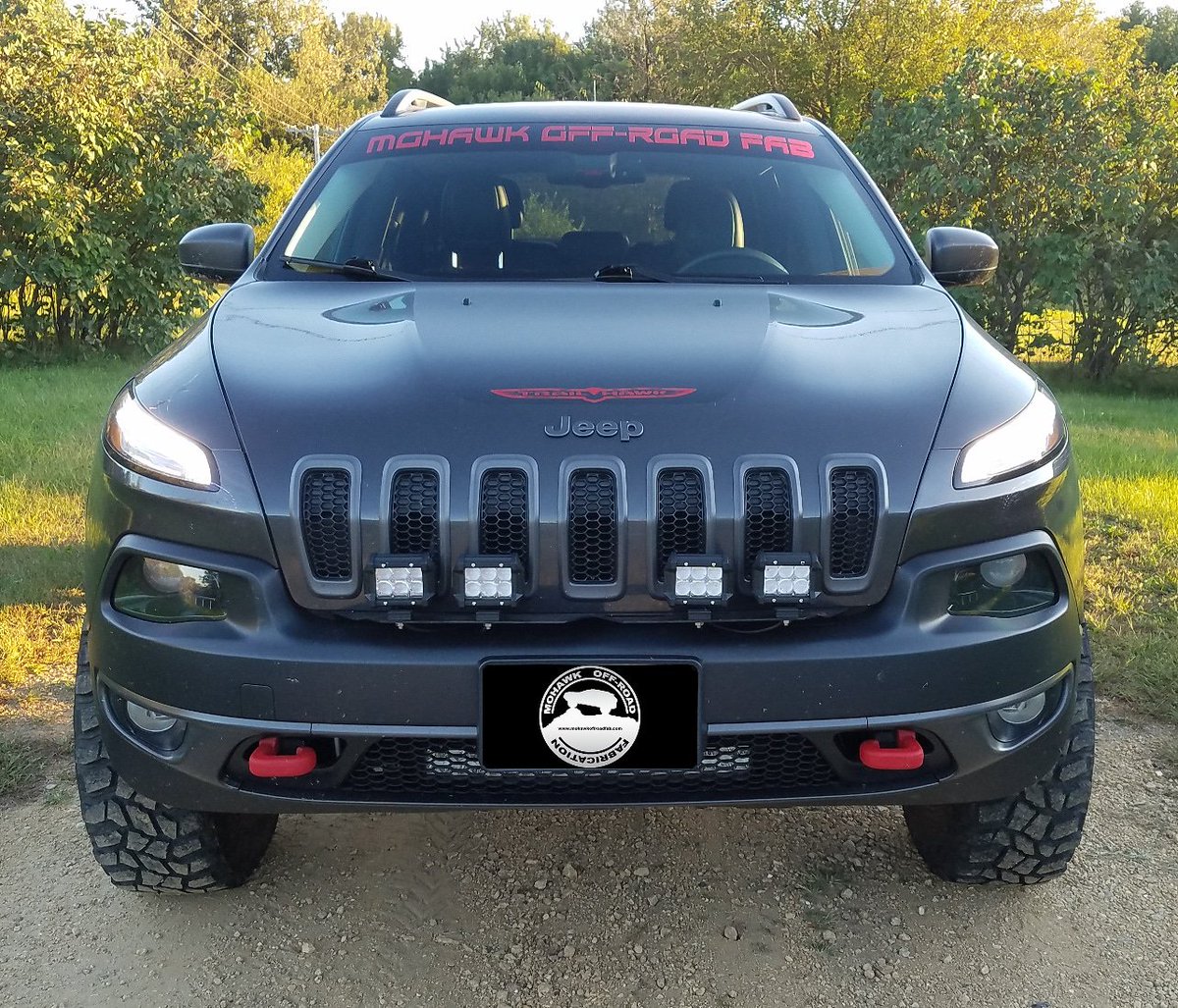 Jeep Cherokee KL Owners... 15% OFF END OF SUMMER SALE. Pod Light & Light Bar Mounting Brackets for your Jeep All products on sale until 10/31/18 Go to Store page for sale price purchasing: mohawkoffroadfab.com
#jeepcherokeeKL #liftedkl #KL  #trailhawk #JeepPodLightMounts