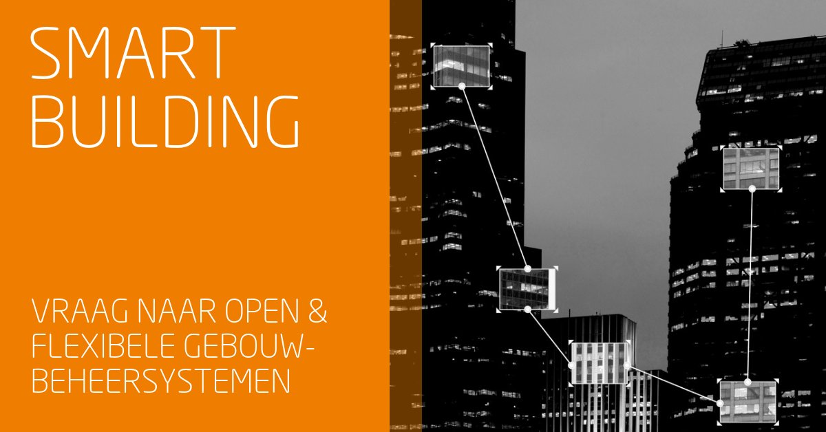 "Waar gebouwbeheersystemen tot voor kort eenmalig en statisch werden  ingeregeld, op basis van de gewenste specificaties, groeit vandaag de dag de vraag naar flexibele systemen én slimme sensoren die anticiperen  op de gebouwgebruikers...... Lees meer: bit.ly/2J09eID