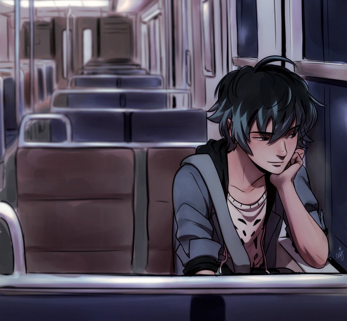 subway home #MiraculousLadybug #Frozer