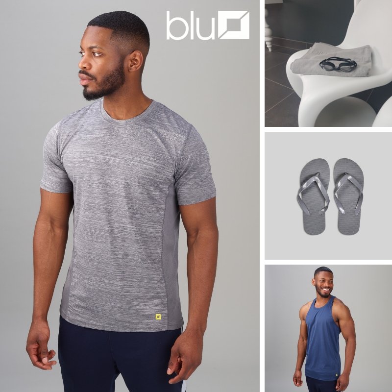 Our super successful Blu Power Top is now back in stock! Visit your local leisure centre, gym or spa hotel to see more of our Blu range of leisure, swim wear and accessories for women, men and children. #indemand #bluleisure #workout #workoutgear