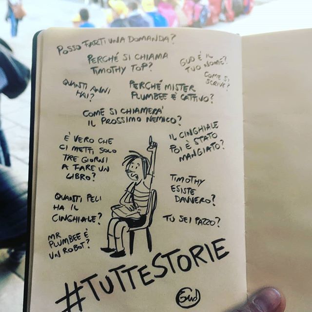 tunue's tweet photo. Queste invece erano le domande fatte dai bambini durante il @tuttestoriefestival! Quanto sono curiosi?
.
.
@guddaman #festivaltuttestorie #TimothyTop #tipiondi #tunuestory #tuttaunaltrastoria https://t.co/yXpDX2z42s https://t.co/r5sX8cnfDq