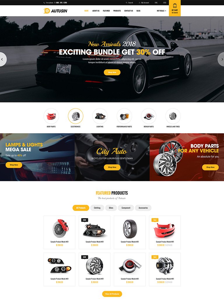smartaddons's tweet image. 🚖 NEW THEME: Autusin - a professional WooCommerce theme to the website selling auto parts, equipments, accessories, cars, motorcycles, spare parts or services.

💟 More info: bit.ly/sw-autusin

#autusin #woocommercetheme #mobilelayout #multivendor #carstore #wordpresstheme