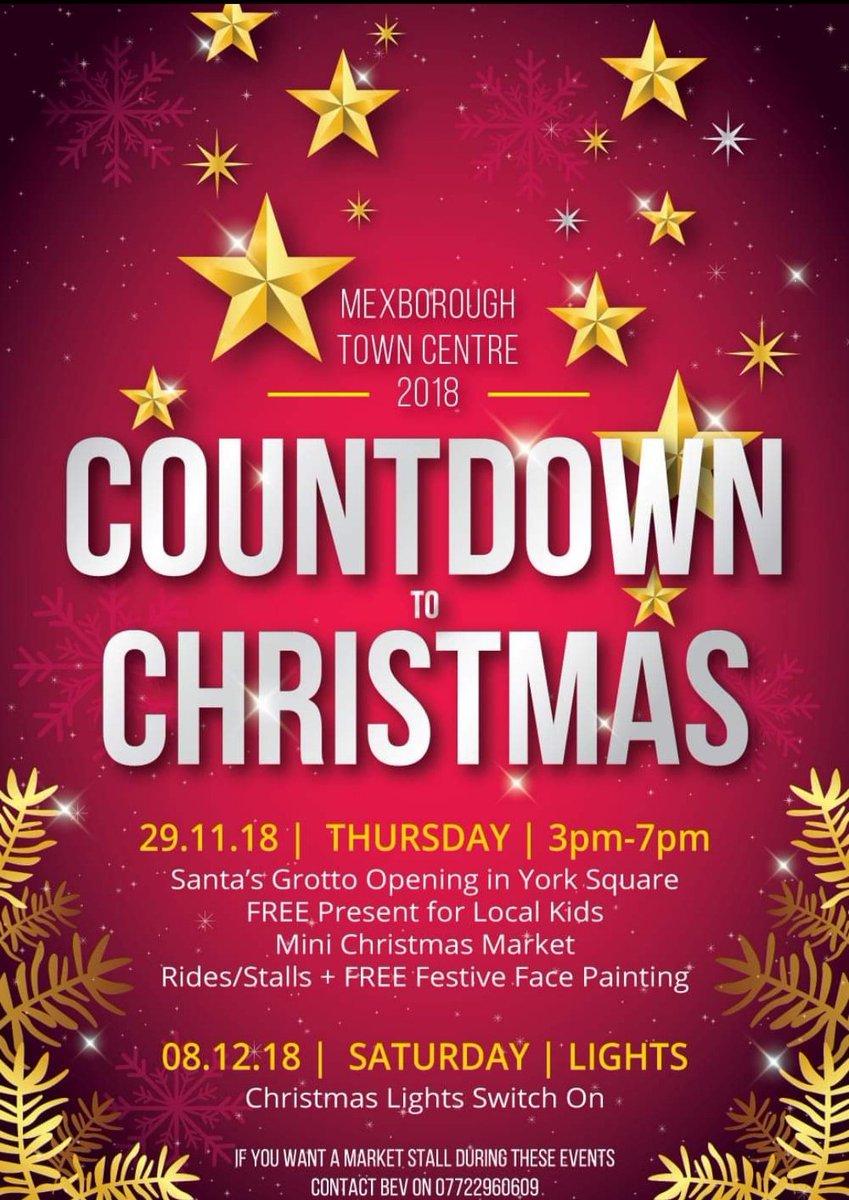 heatherstleger's tweet image. Sleigh bells ring are you listening... Christmas is in  just 10 weeks. Why not pop and see Santa down in Mexborough.
@VisitMexborough @MyDoncaster @VisitDoncaster @Doncaster_Mkts @MexDirectory
#doncasterisgreat #Christmas2018 @StLegerHomes @Southarea2