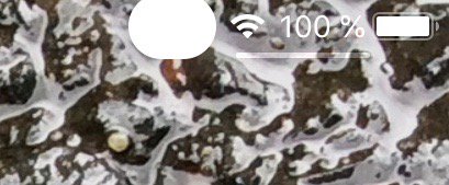 twone2's tweet image. Is it just me, or has Apple put an ugly big dot as the menu button on the lock screen (on iPad) through #iOS1201?