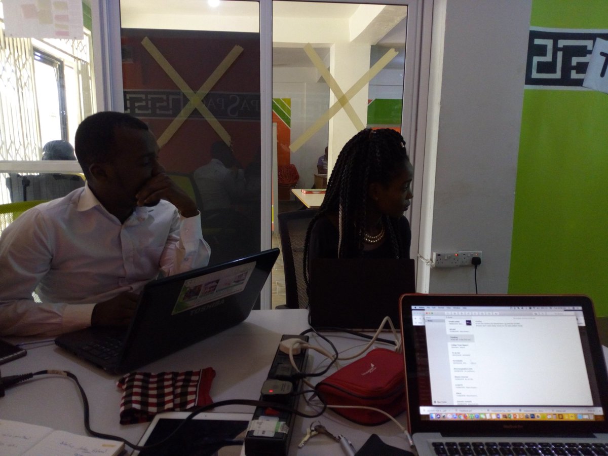 AlbertYawOpoku's tweet photo. Spencer facilitating Startup funding at #Thrive2018 at @hapaSpace. One line I just picked "Africans don't need cheap money but Africans need patient money" https://t.co/T3Cc0aJXPY