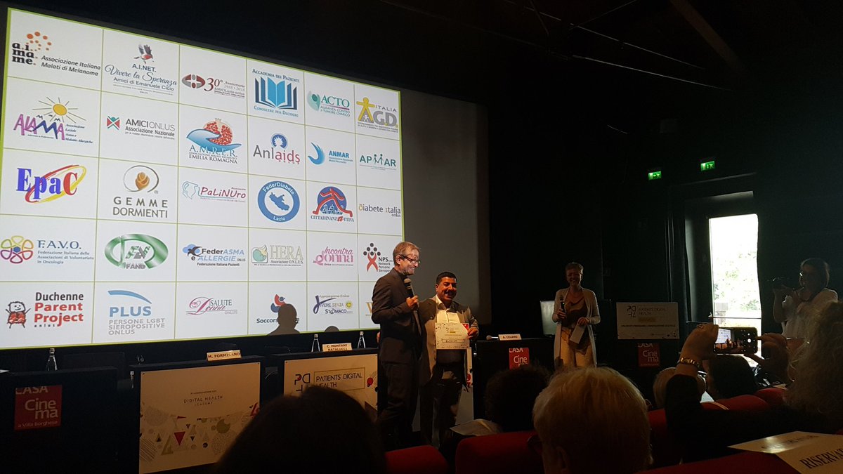 DigHealthAca's tweet photo. Consentire la condivisione dei dati sanitari in tutta sicurezza grazie alla tecnologia #blockchain è l'obiettivo di #Elysium , l'idea vincitrice🏅del #PDHA18 https://t.co/NNjaENwpcs