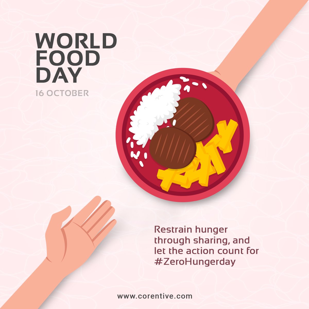 corentive's tweet photo. Over the globe, 821M people can’t afford enough food and 1.3B tonnes of food is lost or wasted every year. The world is struggling with poverty and hunger, as a human we must take a fight against poverty and provide food for the poor. All our actions count for a #ZeroHungerday https://t.co/FSDh2srtEm