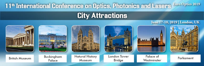 11th #Opticsconferences &amp; #Laserconferences  June 17-18, 2019 #London, UK
